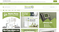 Desktop Screenshot of novatel.ie
