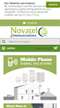 Mobile Screenshot of novatel.ie