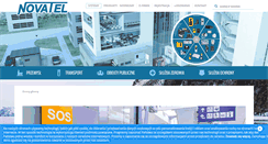 Desktop Screenshot of novatel.pl