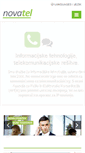 Mobile Screenshot of novatel.si